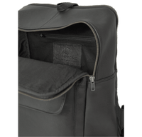 Computertaske og rygsæk i blødt naturligt læder rygsæk i sort skind 