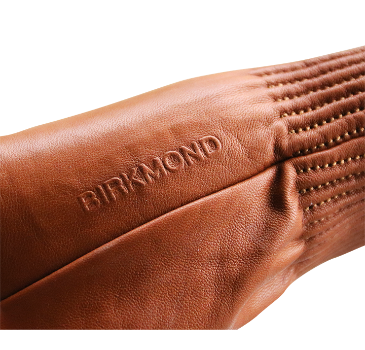 Luffer i lammeskind med plysfor og elastik bånd