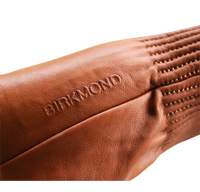 Luffer i lammeskind med plysfor og elastik bånd