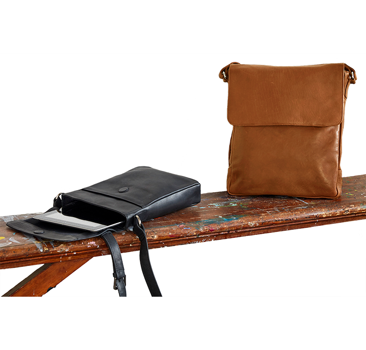 grænse alene Himmel Populær Taske til iPad i Læder, Sort - 695kr – BIRKMOND