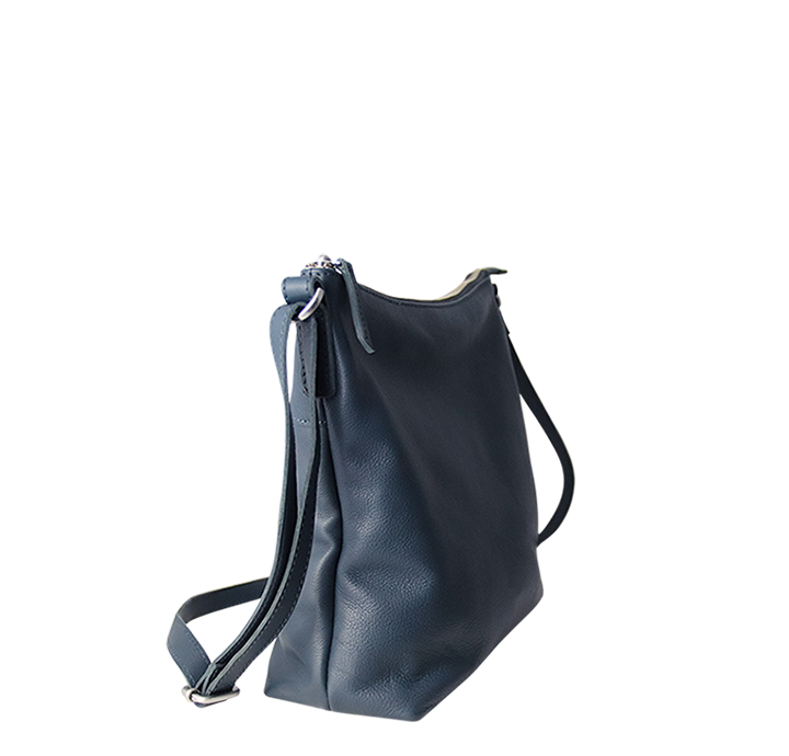 Blå taske til damer læder - 895kr. –