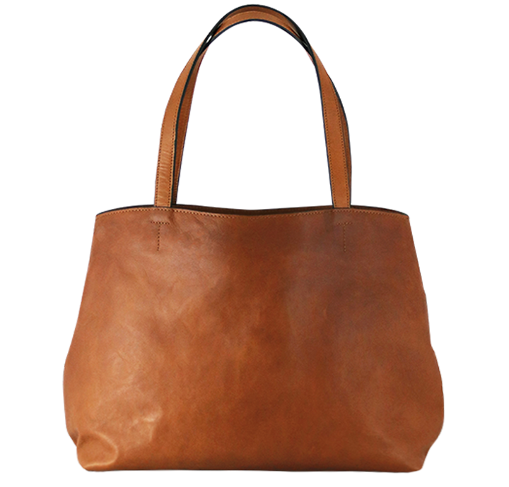Stor shopper taske damer i brunt læder -1495kr – BIRKMOND